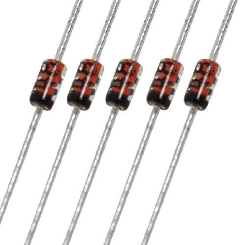 500 stuks 1N4148 75V 1 / 2W Axial Lead schakelsignaal silicium diodes von DealMux