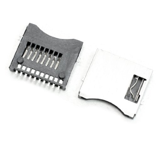 DealMux 20 Pcs Micro SD TF Speicherkarten Sockel Steckverbinder Steckplätze DIY Ersatzteile von DealMux