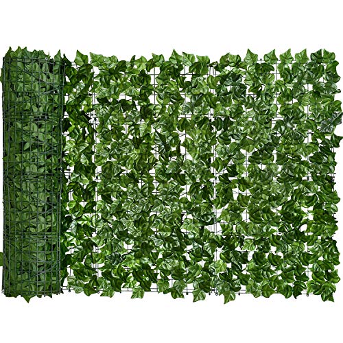 DearHouse künstliche Efeu-Hecke, Sichtschutzzaun, Wandschutz, Blatt- und Rankendekoration als Dekoration für Außenbereich, Garten von DearHouse