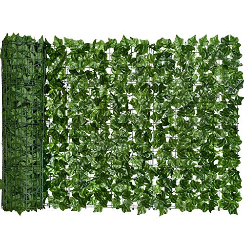 DearHouse künstliche Efeu-Hecke, Sichtschutzzaun, Wandschutz, Blatt- und Rankendekoration als Dekoration für Außenbereich, Garten von DearHouse
