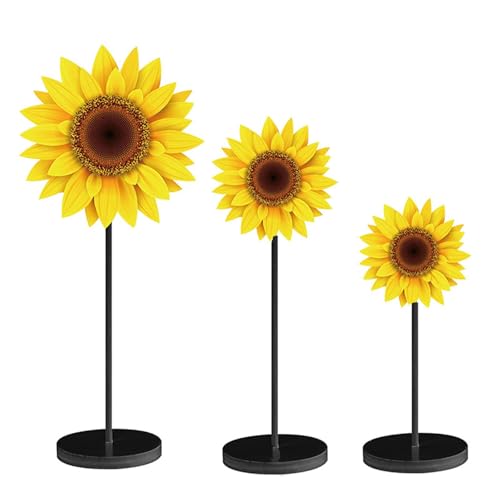 3 Stück Sonnenblumen Holzblumen Deko Innen Wohnzimmer Fensterbank Tisch Flur Deko zum Hinstellen Frühlingsdeko Blumen aus Holz Esstisch Decor Tischdeko Modern für Sommer, Frühling, Ostern 3 Stück Sonnenblumen Holzblumen Deko Innen Wohnzimmer Fensterbank Tisch Flur Deko zum Hinstellen Frühlingsdeko Blumen aus Holz Esstisch Decor Tischdeko Modern für Sommer, Frühling, Ostern von Deauparkoty