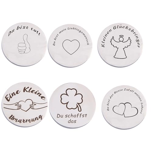 Deauparkoty 6 Stück Pocket Hug Glücksbringer Schutzengel Geschenk für Besten Freundin Frauen Männer Partner Mama Oma Familie Schutzengel Gute Besserung Geschenke Motivationsgeschenke Deauparkoty 6 Stück Pocket Hug Glücksbringer Schutzengel Geschenk für Besten Freundin Frauen Männer Partner Mama Oma Familie Schutzengel Gute Besserung Geschenke Motivationsgeschenke von Deauparkoty