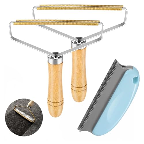 3 Pcs Fusselbürste Kleidung, Magische Pfoten Fusselbürste, Katzenhaarentferner, Verwendung Für Kleider, Teppiche, Hundehütten Usw von Deautie