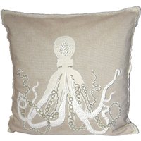 Wilbraham Octopus Kissen, Perlen Kissenbezug, Baumwolle Werfen Algen Kissenbezüge, Schlafzimmer Dekor, Meer-Liebhaber-Geschenk von Debage