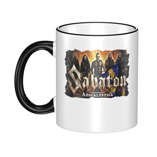 Sa*b-a?ton Band-Tassen – Hip-Hop-Grafik-Tassen, lustige Geschenktasse, Keramik-Kaffeetasse/-becher, Geschenk für Männer oder Frauen, 330 ml von Debardelebn