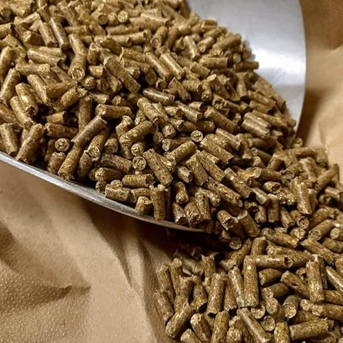 Schaffutter und Lämmerpellets 25 kg | Alleinfutter für Ziegen, Schafe und Lämmer | Pressfutter mit Kräutern | GVO-frei | Pellets mit Vitaminen und Mineralien von Debes