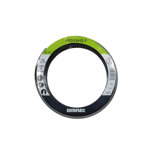 debflex 155313 bobinot ho3vvh2-f 2 x 0,75 5 m schwarz debflex 155313 bobinot ho3vvh2-f 2 x 0,75 5 m schwarz von DEBFLEX