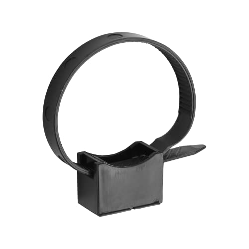 Elektrikerschellen | Kunststoffschellen | Kabelbinder | Kabelbinder | 10 Stück Kabelbinder Befestigung für Kabel 16 Ø/32 mm schwarz | 709131 Debflex von DEBFLEX