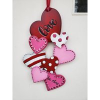 Herzhaufen "Pinks" 3D Türschmuck." von DecadentDoorsbyMandy