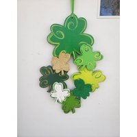 Kleeblätter Als 3D Türschmuck von DecadentDoorsbyMandy