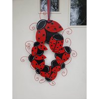 Marienkäfergruppe Als 3D Türschild von DecadentDoorsbyMandy