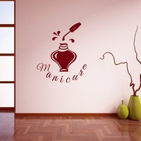 Wall Decal Maniküre Nagel Polnisch Nail Salon Beauty Art Vinyl Aufkleber Home Decor Friseur Hairstyle Friseure Design M228 Wall Decal Maniküre Nagel Polnisch Nail Salon Beauty Art Vinyl Aufkleber Home Decor Friseur Hairstyle Friseure Design M228 von DecalStoreVienna