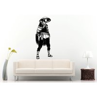 Anime Animation Japanisch Man Kerl in Ein Hut Wall Decal Vinyl Aufkleber Wandbild Room Decor L742 von DecalTrend
