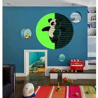 Böse Panda Aufkleber, Böse Wand Dekor von DecalTrend