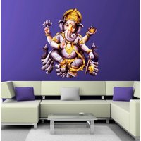 Ganesha Göttin Elefant Wandtattoo, Wandaufkleber, Wand-Dekor von DecalTrend