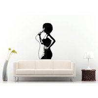 Jazz Blues Soul-Musik Tanz Sänger Mädchen Frau Heiß Schöne Mode Schönheitssalon Wand Aufkleber Vinyl Wandbild Dekor Art L2379 Jazz Blues Soul-Musik Tanz Sänger Mädchen Frau Heiß Schöne Mode Schönheitssalon Wand Aufkleber Vinyl Wandbild Dekor Art L2379 von DecalTrend