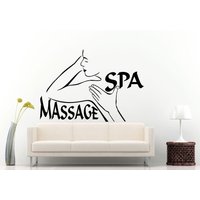 Massage Und Spa Salon Entspannung Schönheit & Vinyl Wandaufkleber Wandbild Room Decor L667 von DecalTrend