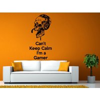 Videospiel-Controller Joystick Gamer Gaming Wir Lieben, Lasst Uns Spielen Tv-Wand Oder Fenster Aufkleber Vinyl Fathead Wandbild Dekor L2037 von DecalTrend