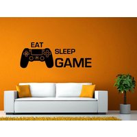 Videospiel-Controller Joystick Gamer Gaming Wir Lieben, Lasst Uns Spielen Tv-Wand Oder Fenster Aufkleber Vinyl Fathead Wandbild Dekor L2043 von DecalTrend