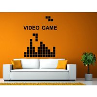 Videospiel-Controller Joystick Gamer Gaming Wir Lieben, Lasst Uns Spielen Tv-Wand Oder Fenster Aufkleber Vinyl Fathead Wandbild Dekoration L2035 von DecalTrend