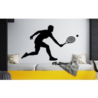 Wandaufkleber Tennis/ Sport/ Wandkunst Tennis | K613 von DecalsByXeniya