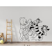 Winnie The Pooh Wandtattoo Für Kinderzimmer Wanddeko Sticker | K214 von DecalsByXeniya