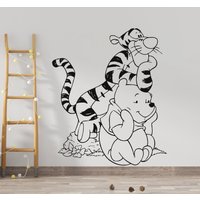 Winnie The Pooh Wandtattoo Für Kinderzimmer Wanddeko Sticker | K362 von DecalsByXeniya