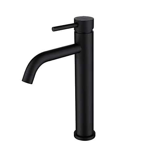 Decaura hoch Waschtischarmatur Badezimmer Bad Wasserhan Waschbecken Armatur Einhand Mischbatterie Schwarz für Aufsatzwaschbecken Decaura hoch Waschtischarmatur Badezimmer Bad Wasserhan Waschbecken Armatur Einhand Mischbatterie Schwarz für Aufsatzwaschbecken von Decaura