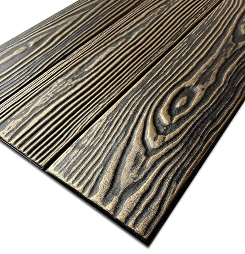 DECART - Deckenplatten - Deckenpaneele - Deckenverkleidung - 3D-Prägung - 3d Wandpaneele - Wandpaneele - Wandverkleidung -Verkleidung - Wanddeko - 1m2 - P4 Schwarz-Gold DECART - Deckenplatten - Deckenpaneele - Deckenverkleidung - 3D-Prägung - 3d Wandpaneele - Wandpaneele - Wandverkleidung -Verkleidung - Wanddeko - 1m2 - P4 Schwarz-Gold von Deccart