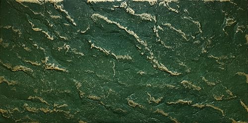DECCART Wand-Paneele in Marmoroptik Deckenpaneele Wandverkleidung Deckenverkleidung mit Marmor-Imitat Wandplatten in Grau aus Polystyrol - 100x50 cm - Marmor Grün Gold - 4 Stück (2 m²) von Deccart