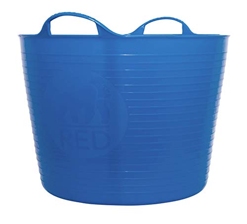 Decco Ltd Tubtrug Gartenkorb, flexibel, groß, 38 l L blau von Bosmere