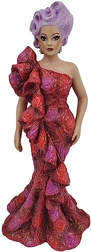 December Diamonds 55-55258 What a Drag, Lavendel Rose Drag Queen Ornament oder Figur von December Diamonds