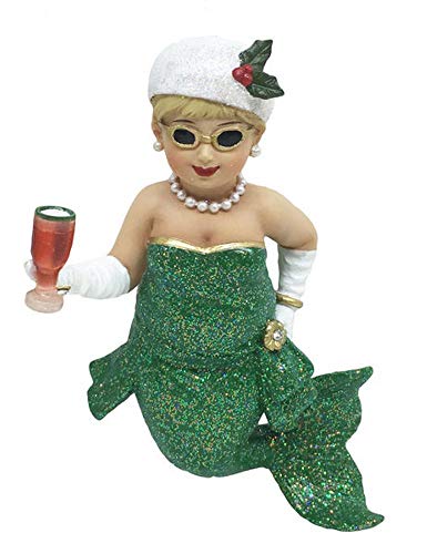 December Diamonds Miss Holly Green Mermaid Christmas Tree Ornament 5555056 New von December Diamonds