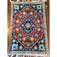 Auf Seide Bestickter Wandbehang von DechenCollection