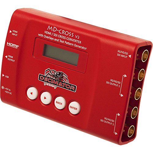 Decimator md-cross V2 Miniatur HDMI/SDI Kreuz Konverter Decimator md-cross V2 Miniatur HDMI/SDI Kreuz Konverter von Decimator