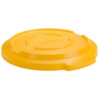 Deckel für rothopro Abfalleimer TITAN, 85 l, gelb von rothopro