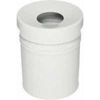 TKG Abfallbehälter FIRE EX mit gleichfarbigem Deckel 16l, Weiß von TKG
