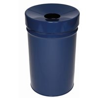 TKG Abfallbehälter FIRE EX mit gleichfarbigem Deckel 60l, Blau von TKG