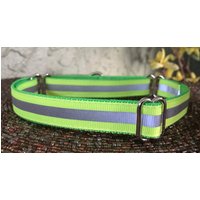 3/4" Reflektierendes Neongelbes Hundehalsband von DeckerDawgDesigns