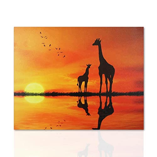 Declea Home Decor Ethnisches Bild, Baumwolle, mehrfarbig, 60 x 40 cm von Declea Home Decor