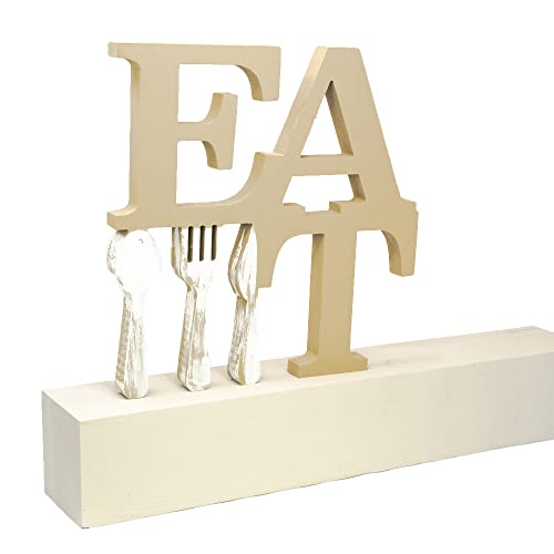 Dekoration aus Holz Eat Schild - Dekoration für die Küche - Ergänzung für die Dekoration zu Hause Party von Declea Home Decor