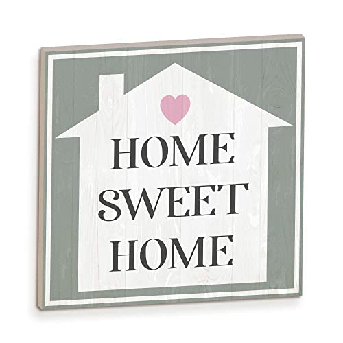 Dekoration aus Holz, Home Sweet Home – handgefertigte Formen aus Holz, eine originelle Idee zur Dekoration Ihres Zuhauses, zum Aufhängen oder Ständer von Declea