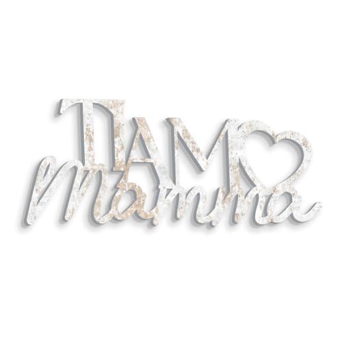 Geschrieben aus Holz mit Spruch Ich Liebe Mutter - Dekoration zu Hause Geschenkidee Dekorative Handarbeit Möbel Dekoration von Declea