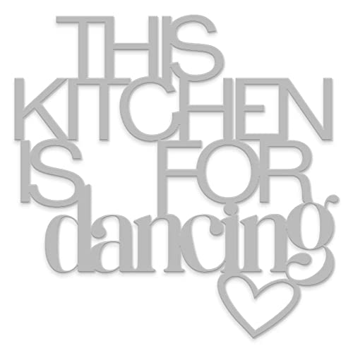 This Kitchen is for Dancing Holz Schriftzug zum aufhängen für küche Dekoration zuhause küche Restaurants lokale deko deko Holz Schriftzug handgemacht Declea von Declea