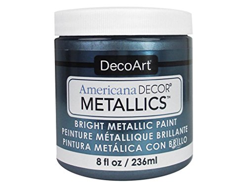 Deco Art Americana Dekor, Metalldose, Acryl, Zinn, 7 x 7 x 8 cm von DecoArt