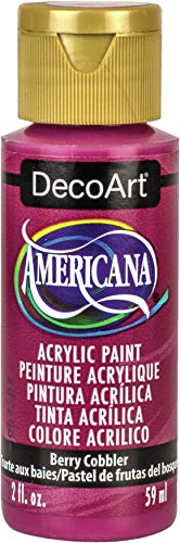 Deco Art DA370 Amerikana Farbe, 57 ml, Beerenfarben, Berry Cobbler, Einheitsgröße von DecoArt