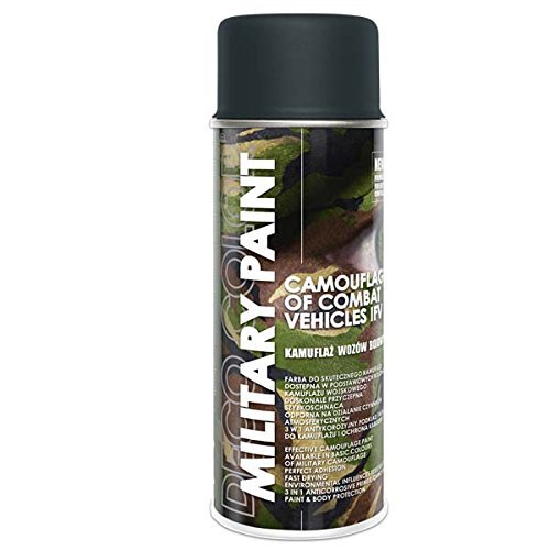 Deco Color 1 Stück 400ml Militär Army Militärlack Lackspray Nato Farbe wählbar (panzergrau RAL 7016) von Deco Color