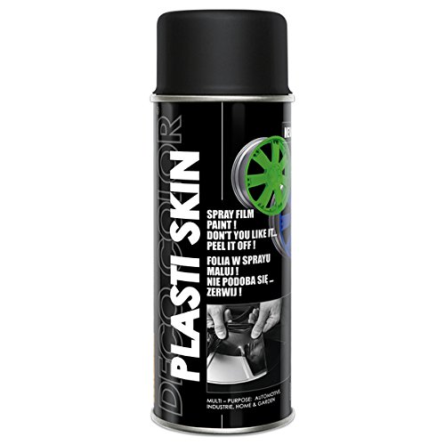 Deco Color 1 Stück Plasti Skin Sprühfolie Felgenfolie abziehbare Folie 400ml schwarz Matt 17600 Deco Color 1 Stück Plasti Skin Sprühfolie Felgenfolie abziehbare Folie 400ml schwarz Matt 17600 von Deco Color