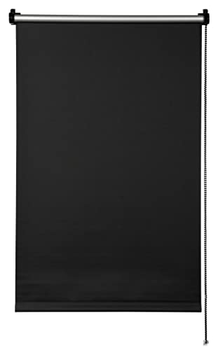 Deco Company Thermo-Rollo ohne Bohren mit Thermo-Rückseite, Klemm-Montage, Höchste Lichtreflektion, Energiesparend, Lichtundurchlässig, Alle Montage-Teile inklusive, Schwarz, 100 x 150 cm Deco Company Thermo-Rollo ohne Bohren mit Thermo-Rückseite, Klemm-Montage, Höchste Lichtreflektion, Energiesparend, Lichtundurchlässig, Alle Montage-Teile inklusive, Schwarz, 100 x 150 cm von Deco Company