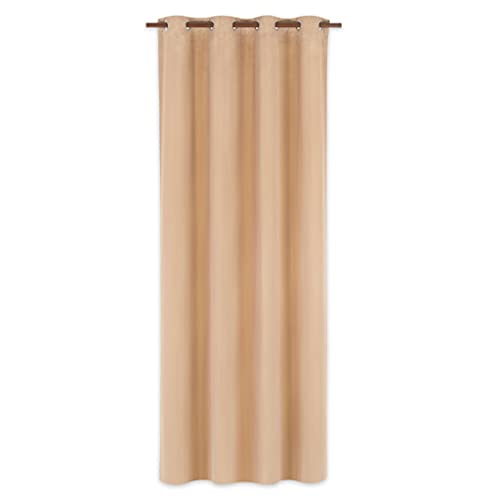 Deco Mex OTEDEC02 DECENTSamtgardinen140x260cm, Polyester, Beige, Normale Größe von Deco Mex